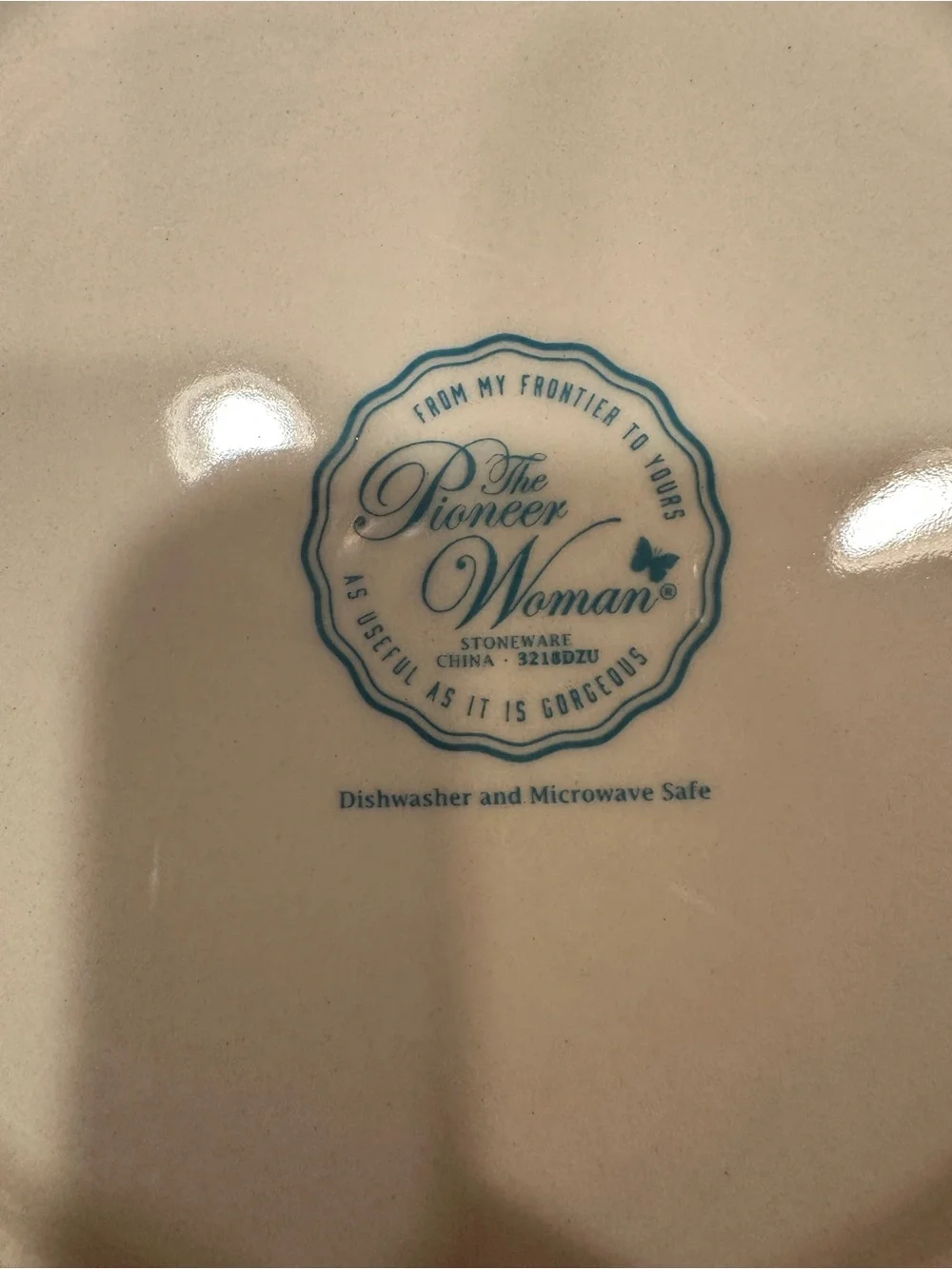 Pioneer Woman Floral & Polka Dot Party Plates - Red,Yellow set of 4 salad plates
